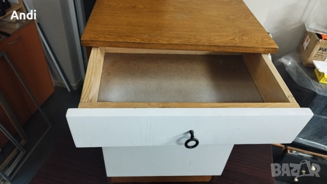 Шкаф с чекмедже врата и рафт  50/36/75см Ретро модел, снимка 14 - Шкафове - 52798250