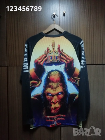 Tatami King Kong Fight Wear Rash Guard оригинална тениска размер мъжки 2XL Еластична Фланелка, снимка 2 - Тениски - 53369784