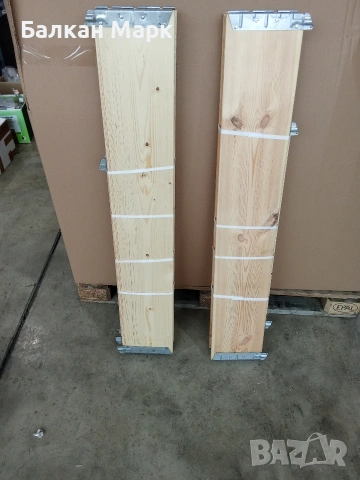 Дървена надстройка за палет ,повдигната леха– 120x80x20 см
