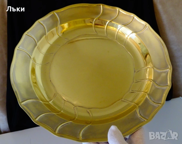 Бронзова фруктиера 33 см.,Hutschenreuther,печат. , снимка 7 - Антикварни и старинни предмети - 53357089