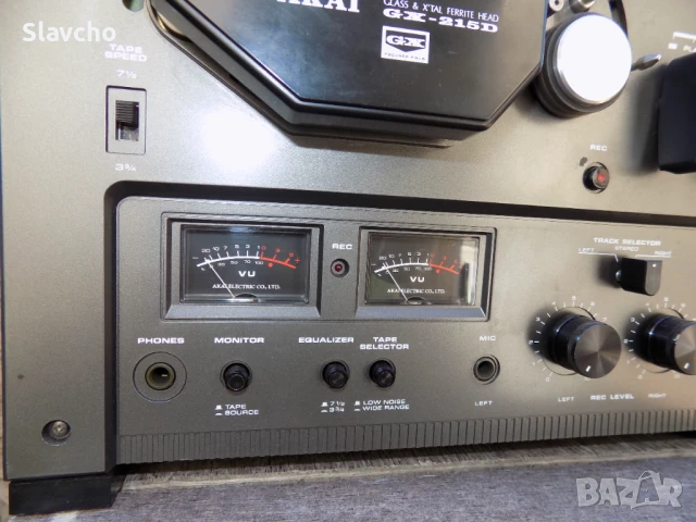Ролков магнетофон/ дек - AKAI GX-215D, 3head,Glass & Xtal Ferrite Head, tape recorder 7'', 18см., снимка 3 - Декове - 50795912