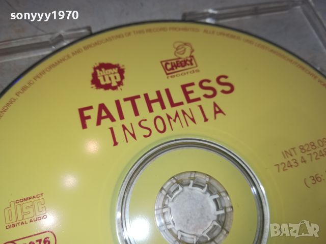 FAITHLESS CD-ВНОС GERMANY  1307242000, снимка 6 - CD дискове - 46571235