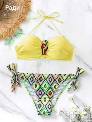Дамски бански две части, снимка 3 - Бански костюми - 51501445