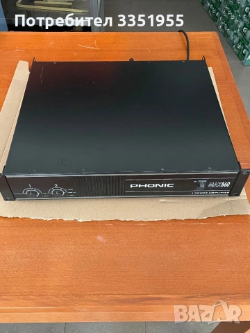 Усилвател Phonic max 860