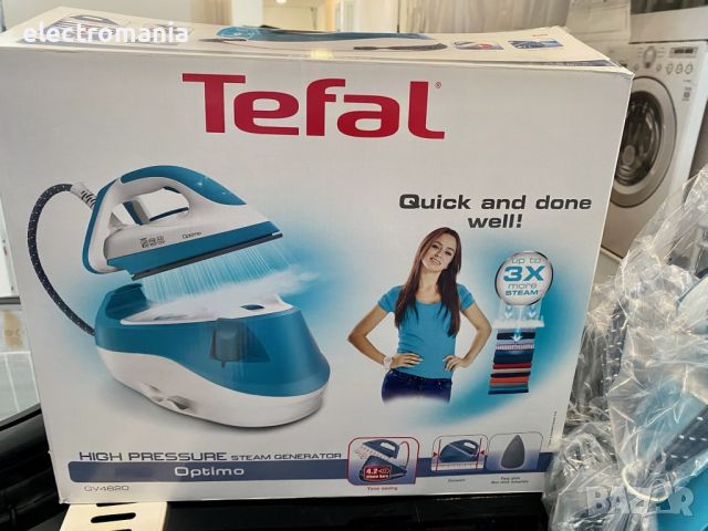 ютия с парогенератор ,Tefal’ Optimo GV4620, снимка 5 - Ютии - 45885673