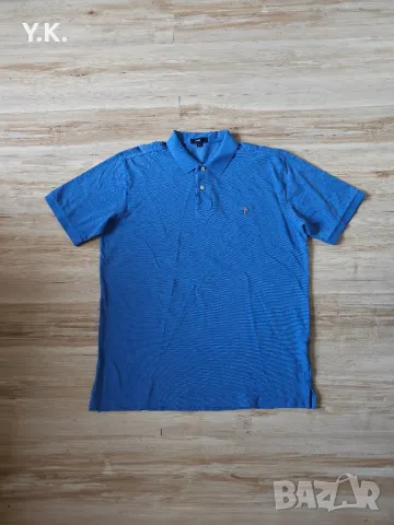 Оригинална мъжка тениска с яка Gant, снимка 1