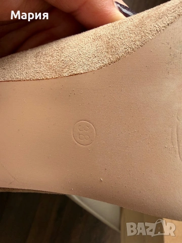 Дамски обувки 38, снимка 3 - Дамски обувки на ток - 53691090