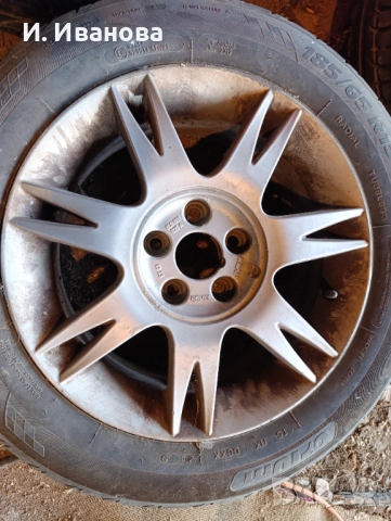 Алуминиеви джанти 15, снимка 5 - Гуми и джанти - 54196931
