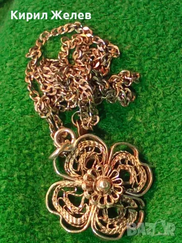 СТАРИННА ФИЛИГРАННА СРЕБЪРНА ВИСУЛКА със СТАРА МАРКОВА СРЕБЪРНА ВЕРИЖКА СРЕБРО 830 на MINERVA 26421, снимка 15 - Антикварни и старинни предмети - 49915640