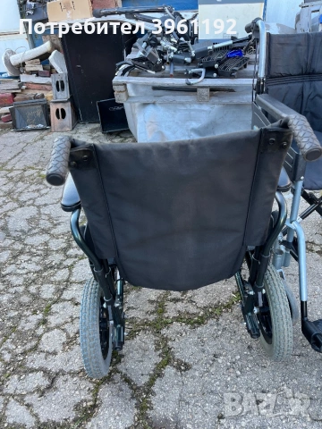 Ръчна инвалидна количка DAYS згаваема, снимка 4 - Инвалидни колички - 54171303