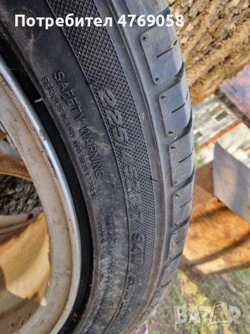Гуми с джанти 225/45 R17, снимка 6 - Гуми и джанти - 53878045
