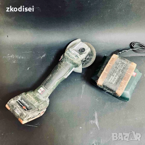 Акумулаторен ъглошлайф METABO, снимка 2 - Други инструменти - 53942599