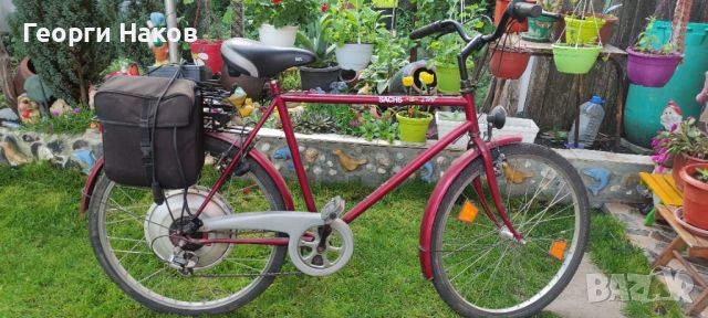 Продавам ретро електро велосипед SACH !, снимка 9 - Велосипеди - 46023343