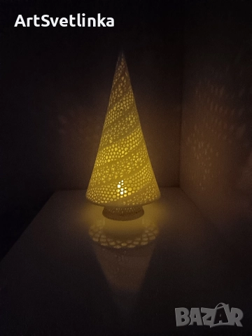 Светещо Коледно дърво