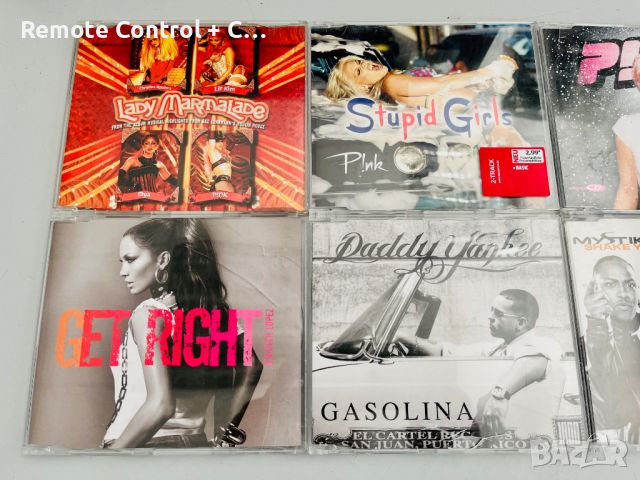 6 бр. CD Singles Сингли - P!nk, Jennifer Lopez, Daddy Yankee, Mystikal и др., снимка 2 - CD дискове - 46370383