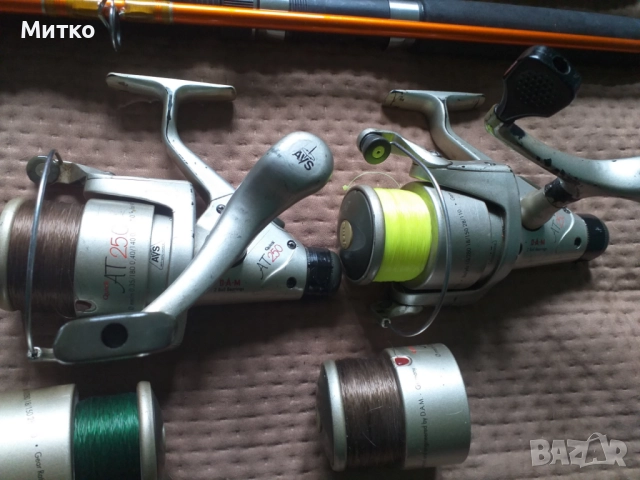  Пръчки плътно фибростъкло 2,70м с макари, снимка 14 - Въдици - 51100633