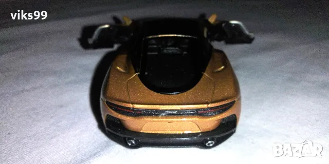 Метална количка McLAREN GT 2019 WELLY - Мащаб 1:34, снимка 4 - Колекции - 48643025