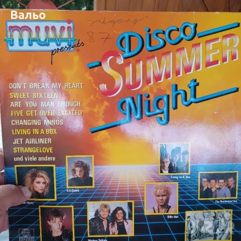 Disco Summer nights , снимка 1 - Грамофонни плочи - 47093870