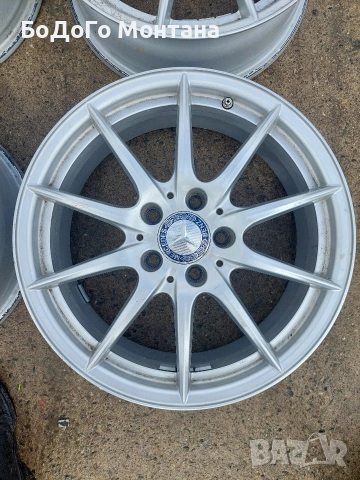 Алуминиеви джанти Мерцедес/Mercedes 6Jx17 B/C/E класа, снимка 4 - Гуми и джанти - 54088342