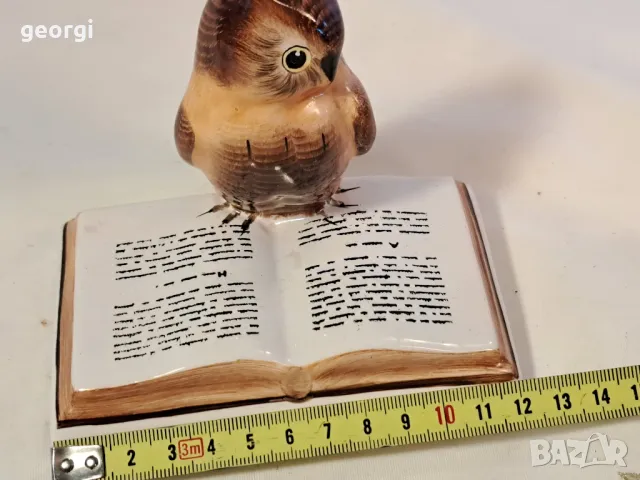 унгарска порцеланова фигура бухал , снимка 5 - Колекции - 49805653