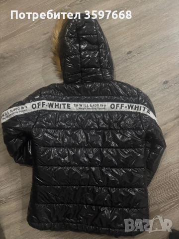 Зимно яке OFF White, снимка 2 - Якета - 52368730