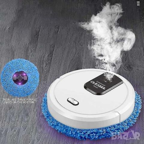 Смарт интелигентен робот за сухо и мокро почистване на пода , снимка 3 - Прахосмукачки - 45713896