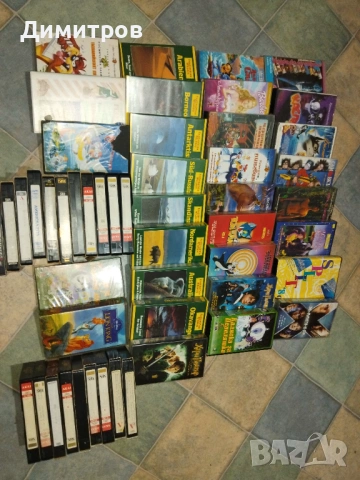 55 броя видеокасети, снимка 4 - Антикварни и старинни предмети - 54267262