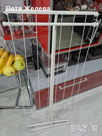 Сгъваем сушилник 80/55см, снимка 4 - Сушилници - 53658999