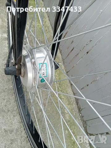 Продавам алуминиев електрически велосипед 26 цола made in germany, снимка 8 - Велосипеди - 54178238