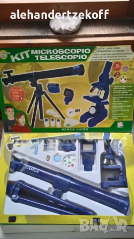 Детски микроскоп и телескоп, снимка 2 - Образователни игри - 49678942