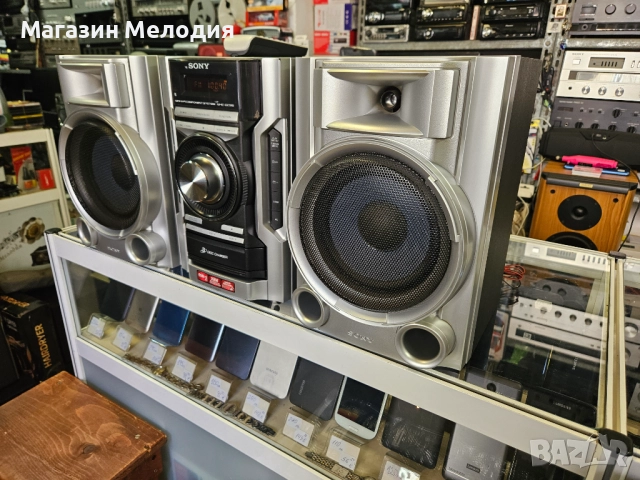 Аудиосистема SONY MHC-EC55 с две тонколони и дистанционно. В отлично техническо и визуално състояние, снимка 12 - Аудиосистеми - 43397220