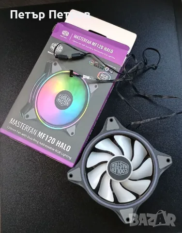 Cooler Master Masterfan Mf129 halo вентилатор, снимка 2 - Други - 46819771