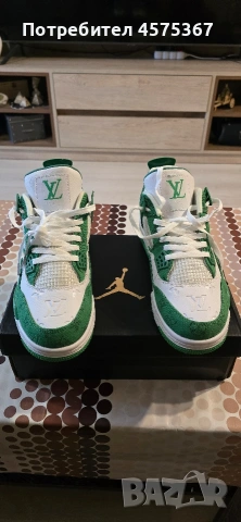 Nike Air Jordan Retro 4 нови с кутия , снимка 7 - Маратонки - 53338666