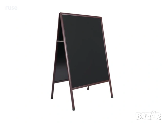 НОВИ! Черна дъска меню за ресторант 60х90см двустранна улична табела меню , снимка 2 - Друго търговско оборудване - 53966979