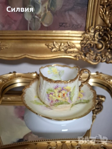 Колекционерска чаша с чинийка , снимка 4 - Други ценни предмети - 53276073