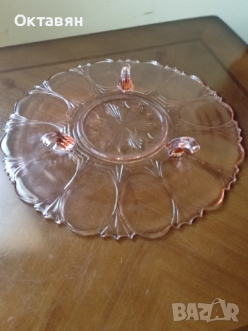 Стъклено плато за торта