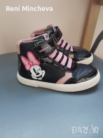 Кецове geox 27 номер Мини Маус, снимка 2 - Детски маратонки - 53725007