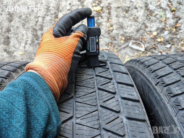 4бр.зимни гуми BRIDGESTONE 225 65 17 DOT20 цена за брой, снимка 2 - Гуми и джанти - 53931440