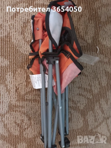 Сгъваемо столче здраво не ползвано, снимка 4 - Градински мебели, декорация  - 53840492