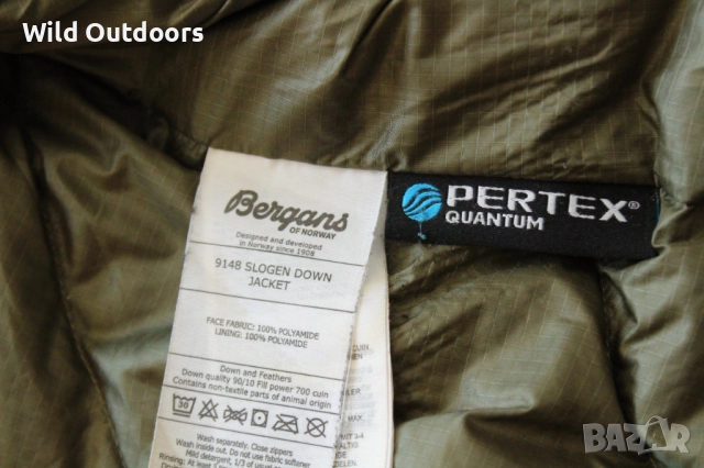 BERGANS Slogen down jacket - мъжко пухено яке, пухенка, размер М, снимка 6 - Якета - 52741367