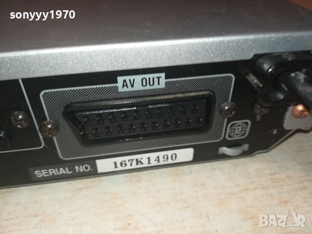 JVC XV-N5SL DVD PLAYER-ВНОС SWISS 0408241111, снимка 17 - Плейъри, домашно кино, прожектори - 46795383