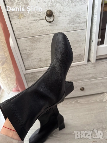 Боти на ток, снимка 3 - Дамски боти - 53599270