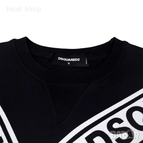 Мъжка блуза Dsquared2 Logo Tape Crew Sweatshirt, снимка 3 - Блузи - 48572135