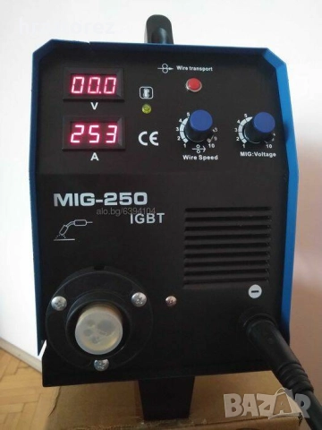 Телоподаващо 250 Ампера - МАХ PROFESSIONAL- 4м.шланг Телоподаващ Апарат , снимка 3 - Други машини и части - 52385539