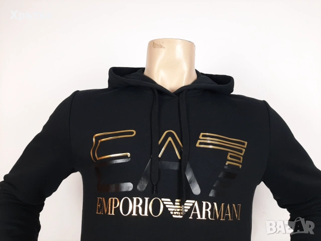 Emporio Armani EA7 - Оригинален мъжки суитшърт размер S, снимка 5 - Суичъри - 53928115