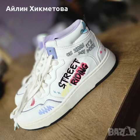 ZARA -кецове, снимка 3 - Кецове - 53694720