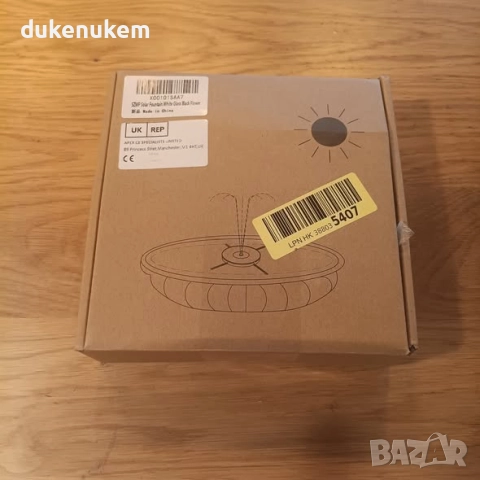 Соларен фонтан 3.5W с батерия 2000 mAh – 2025 ъпгрейд модел, снимка 11 - Градински мебели, декорация  - 52452378