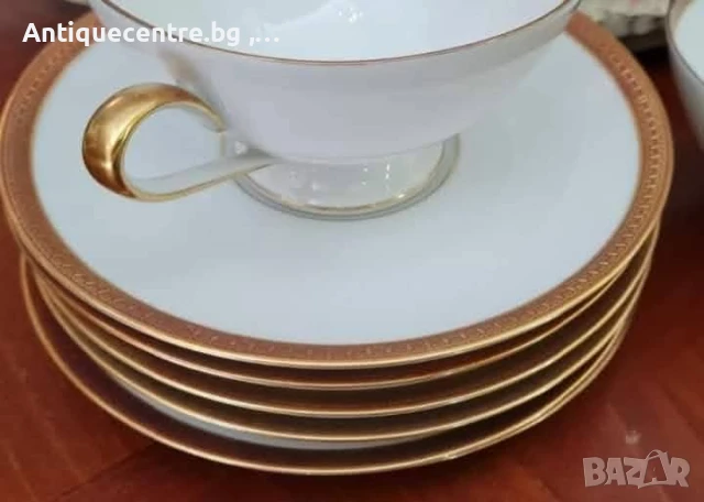 BAVARIA ,TIRSCHENREUTH GERMANY  - сервиз за кафе / чай за 12 души ., снимка 8 - Сервизи - 50940765