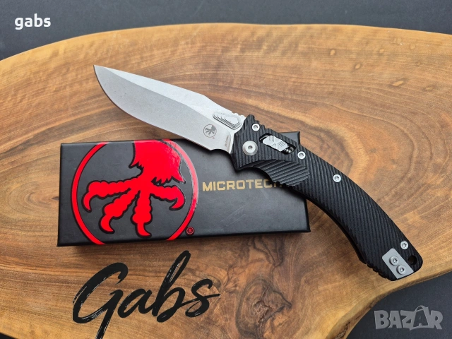 Сгъваем нож MICROTECH Amphibian 137RL,Ram Lock,светло острие