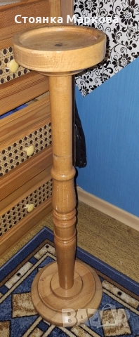 Масивна поставка за ваза,лампа,свещник, снимка 5 - Декорация за дома - 51655078